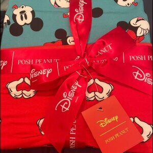 Mickey and Minnie mouse Valentine plush luxette patoo | Posh peanut